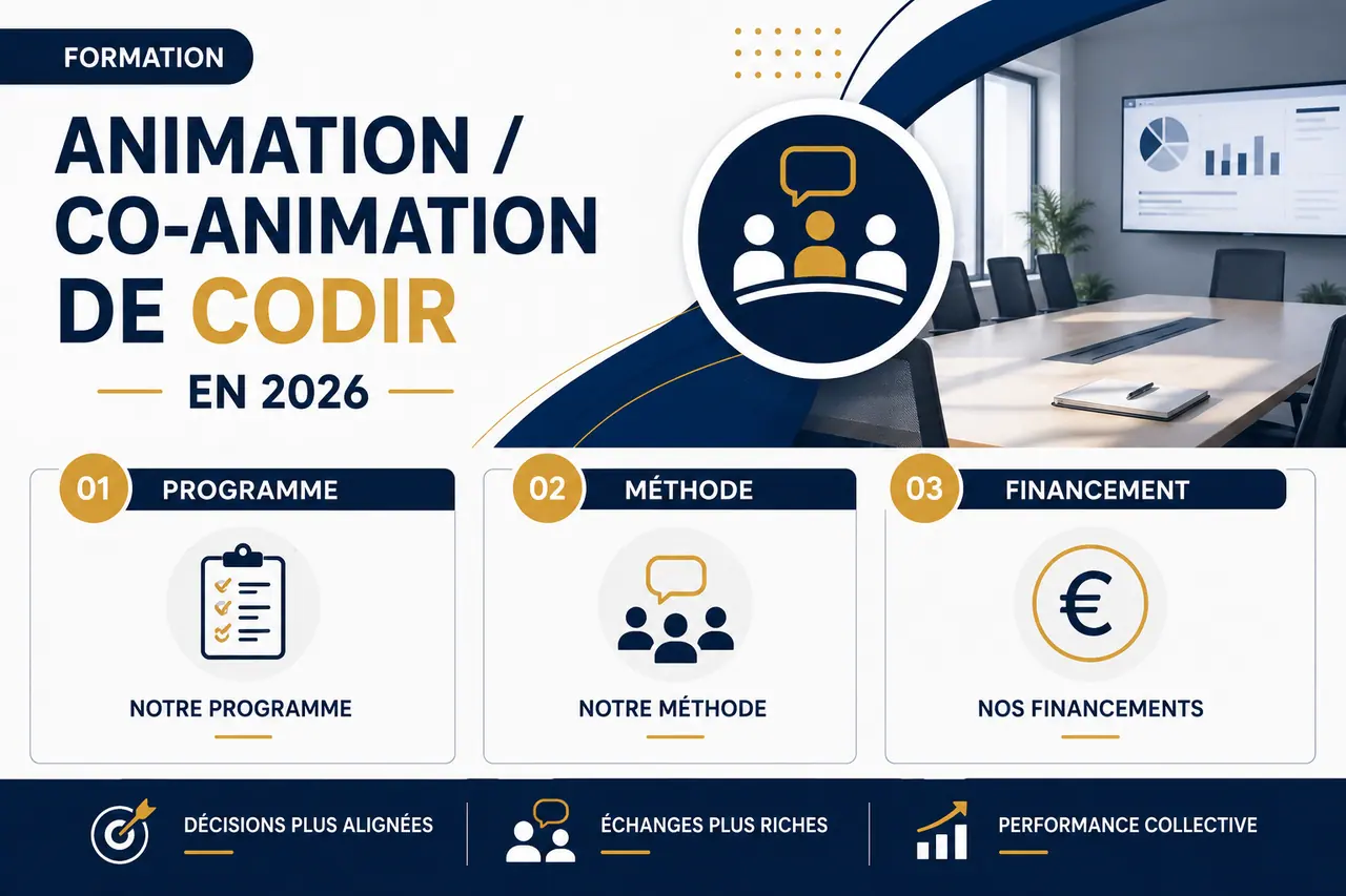Formation Animation / Co-animation de CODIR — PraXis Développement