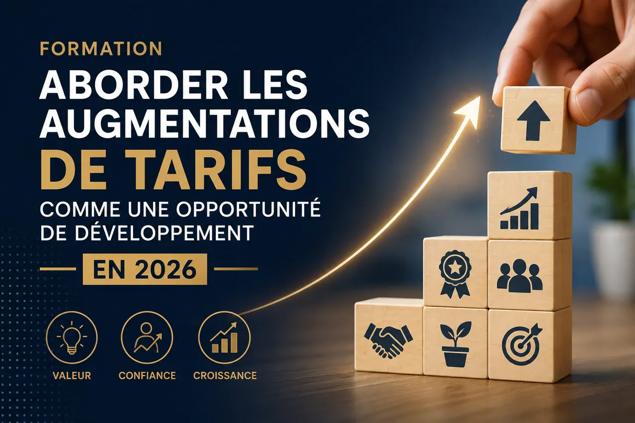 Formation Aborder les augmentations de tarifs comme une opportunité de développement — PraXis Développement