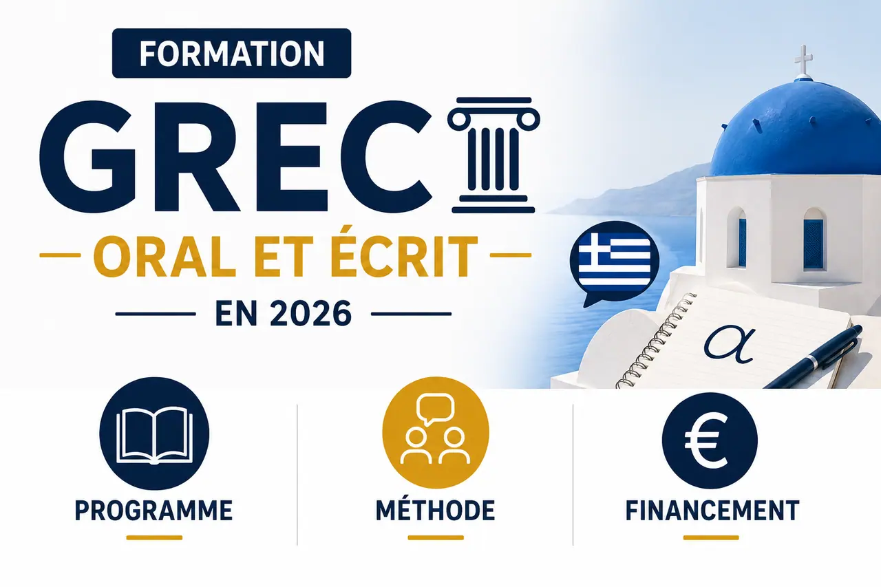 Formation Grec — oral et écrit — PraXis Développement