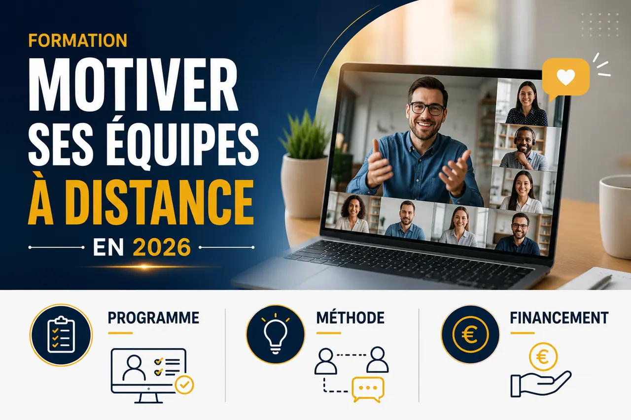 Formation Motiver ses équipes à distance — PraXis Développement