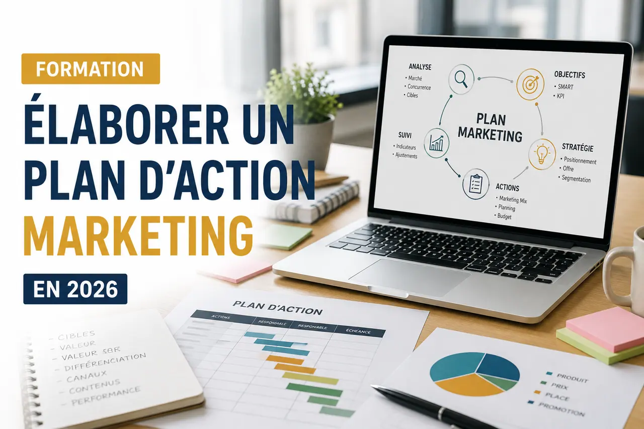 Formation Élaborer un plan d'action marketing — PraXis Développement