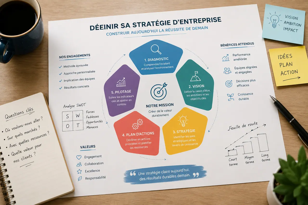 Formation Aide à la définition de la stratégie d'entreprise / du projet d'entreprise — PraXis Développement