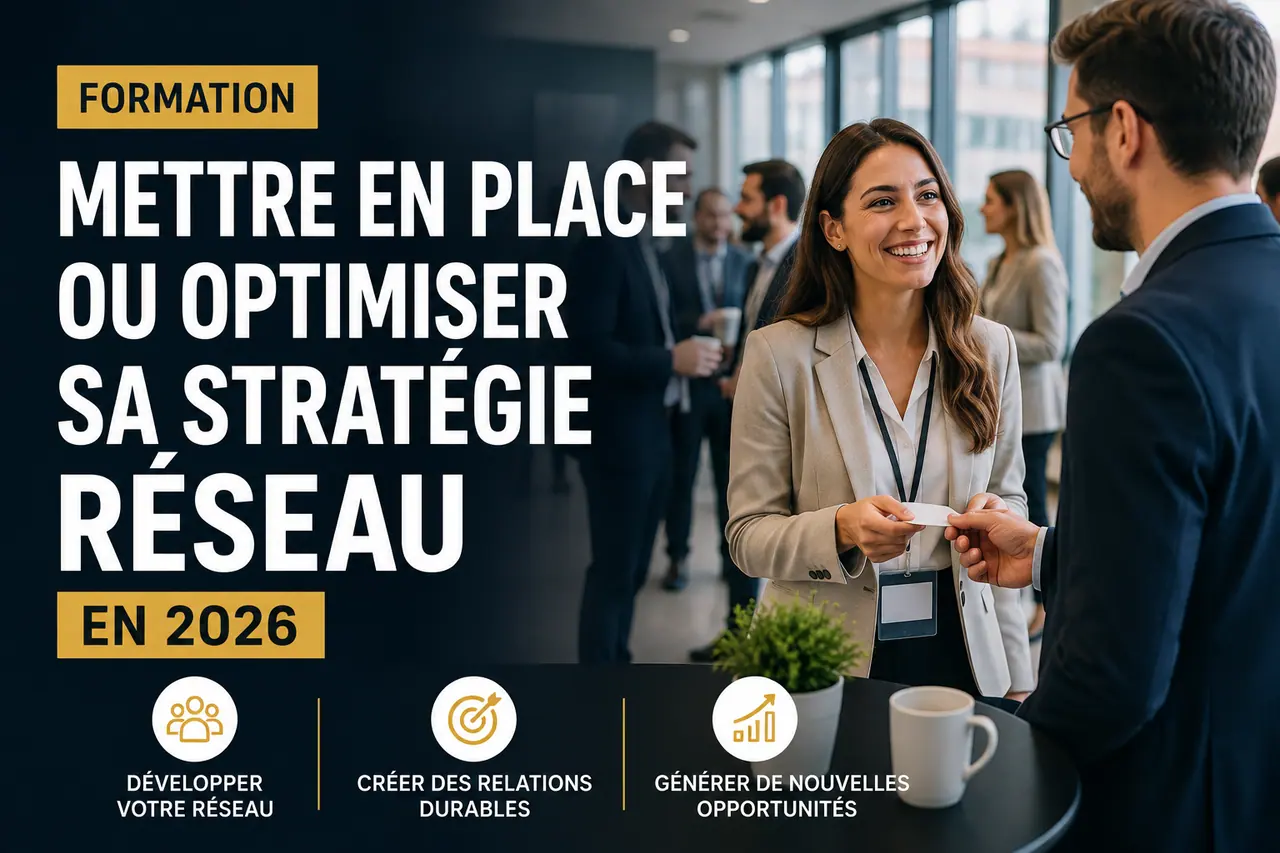 Formation Mettre en place ou optimiser sa stratégie réseau — PraXis Développement
